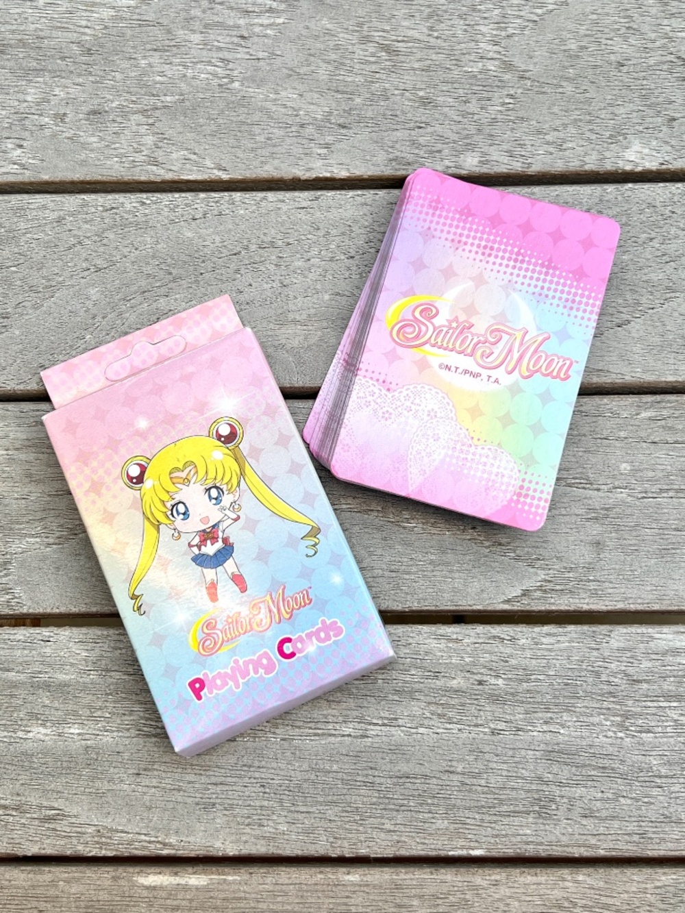 Sailor Moon Game Night Set ✨ Monopoly Board Game + Chibi Playing Cards NEW - Picture 4 of 5